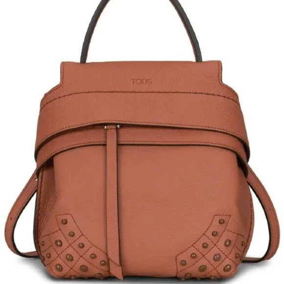 TODS Wave leather crossbody bag ハンドバッグ バッグ